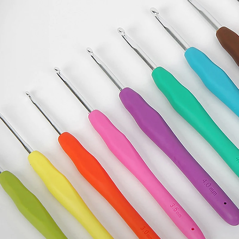 Multicolor Knitting Needles Crochet Hooks Weave Aluminium Craft Yarn | Дом и сад
