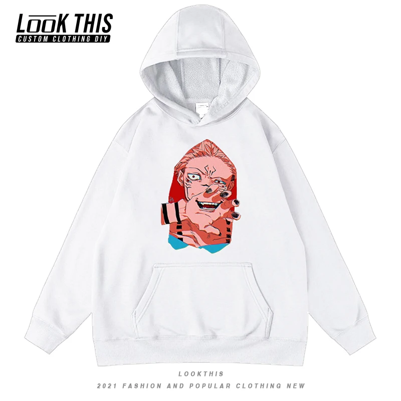 

Jujutsu Kaisen Japanese Anime Children's Sweatshirt Hoodies Pullover Kids Oversized Hoodie Hooded Boys Girls Long Sleeve Tops