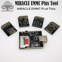 2020 new original miracle emmc plus tool miracle emmc adapter 5 in 1 for bga 153221254 plate