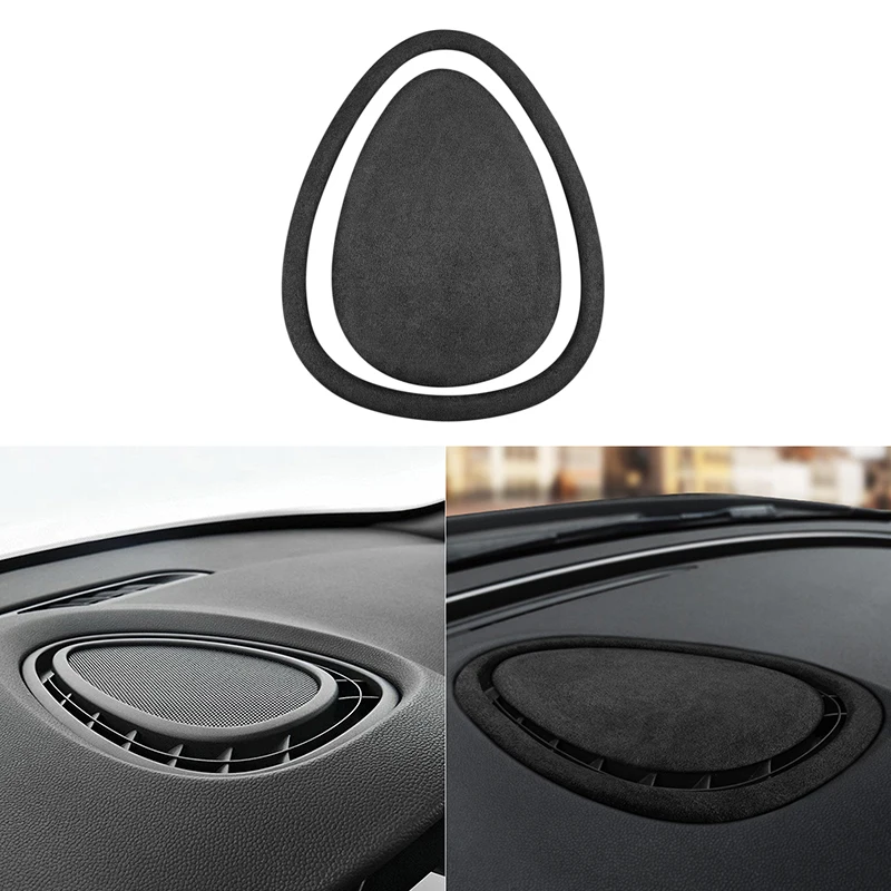 

2 шт., замшевые наклейки на приборную панель автомобиля BMW MINI F54 F55 F56 F57 2014-2020