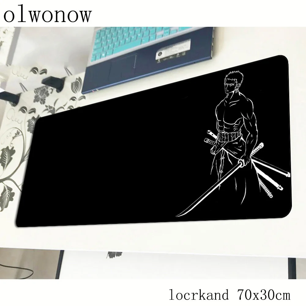 Коврик для мыши Roronoa Zoro 90x40 см компьютерный коврик геймпад из натурального