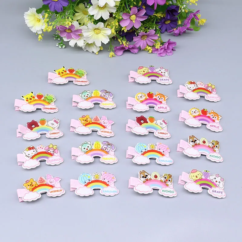wholesale cute girls teeth metal hair comb clips claw hairpins for kids designer Hair Accessories R04 | Аксессуары для одежды