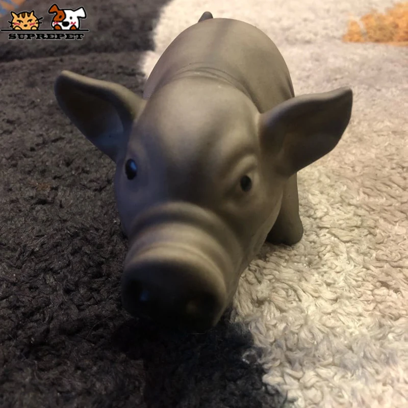 

SUPREPET Pet Toys Cute Rubber Pig Dogs Toys Pets Strong Grunts Squeaky Dog Toy Puppy Toys Pet Chew Toys Pet Products peluche