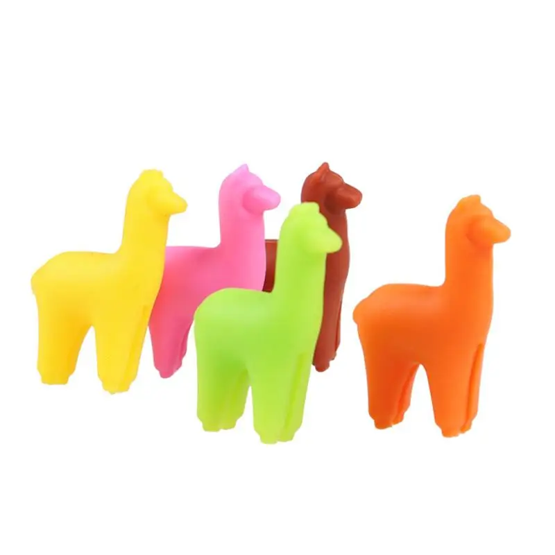 Милый Альпака конструкция вина Стекло маркеры творческая чашка идентификатор