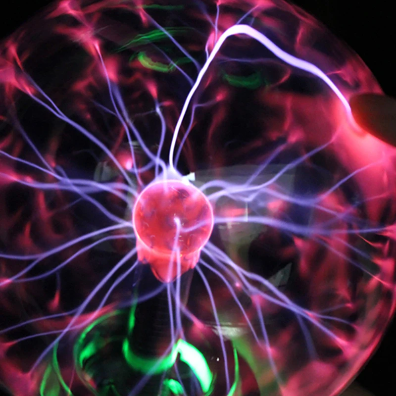 3&quot Novelty Lightings Glass Magic Plasma Ball Light Table Lights Sphere Nightlight Kids Gift For New Year Xmas Night Lamp |