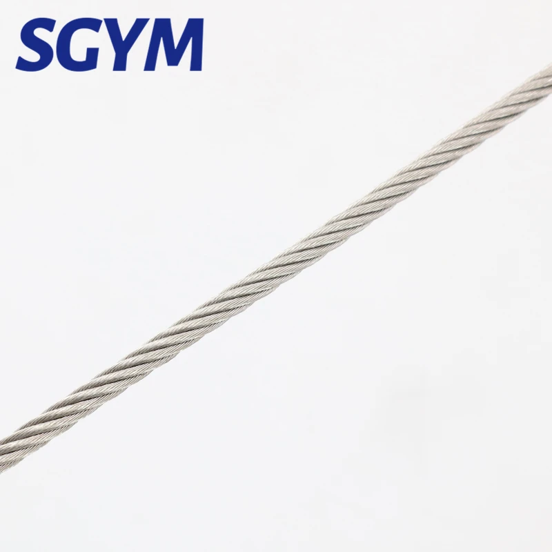 20/50/100meter 304 Stainless Steel Wire Rope Soft Fishing Lifting Cable Clothesline Diameter 0.6/1.5/1.8/2/3/4/5mm Rustproof |