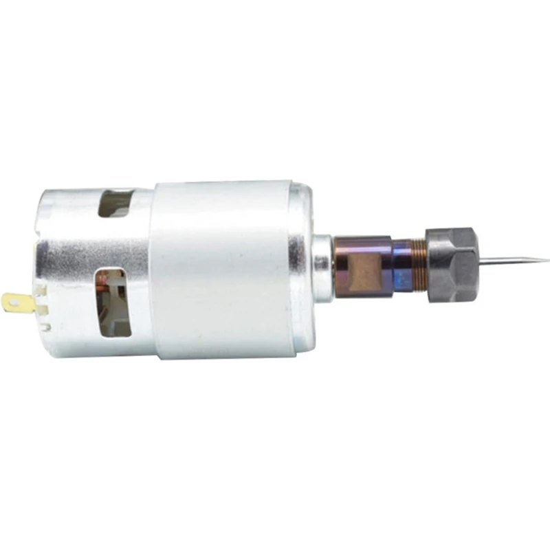 

Compatible with 1610/ 2417/ 3018 CNC DIY ER11 Motor Extension Rod 775 DC Engraving 4000-12000rpm Rated Voltage 12V-36V