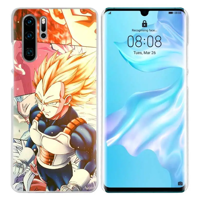 01 Чехол Dragon Ball Goku Z для huawei P20 P Smart Z Plus Nova 5 5i P30 P10 P9 P8 mate 10 20 30 Lite Pro Жесткий чехол для телефона с аниме - Цвет: 01