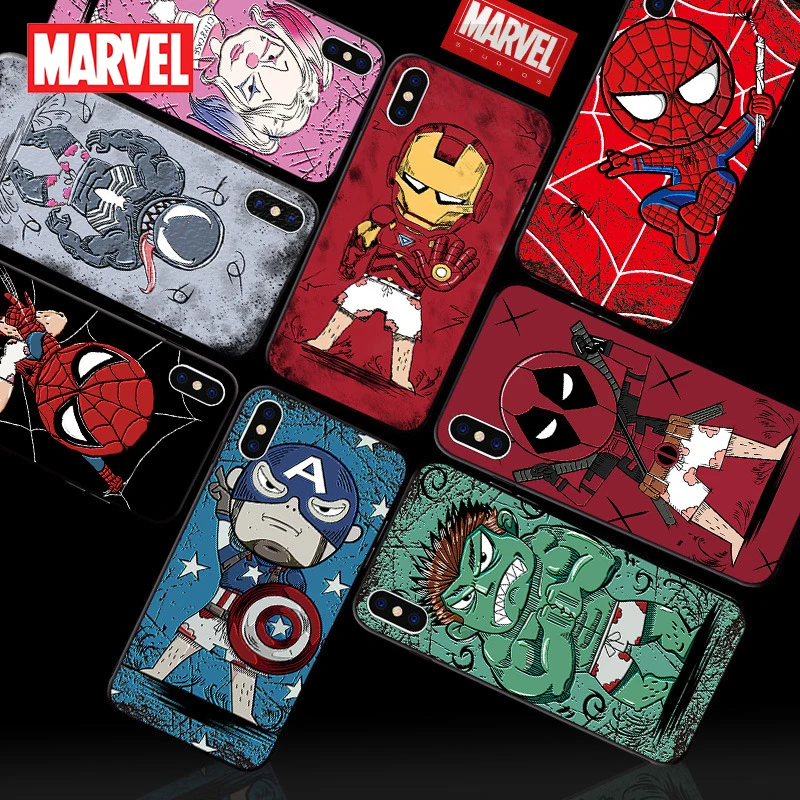 Халка из комиксов марвэла фильма Дэдпул Рубашки Vennom силиконовый чехол для чехла