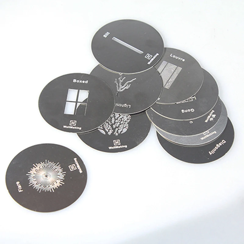 DIY оптический конический тубус фоновый световой эффект проекционная пленка