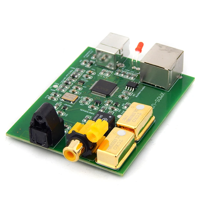 Hi Fi аудио USB декодер чипа XMOS U308 для усилителя цифровой адаптер к spdif коаксиальное