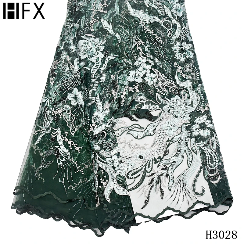 Кружевная ткань в нигерийском стиле французская кружевная с цветочным рисунком