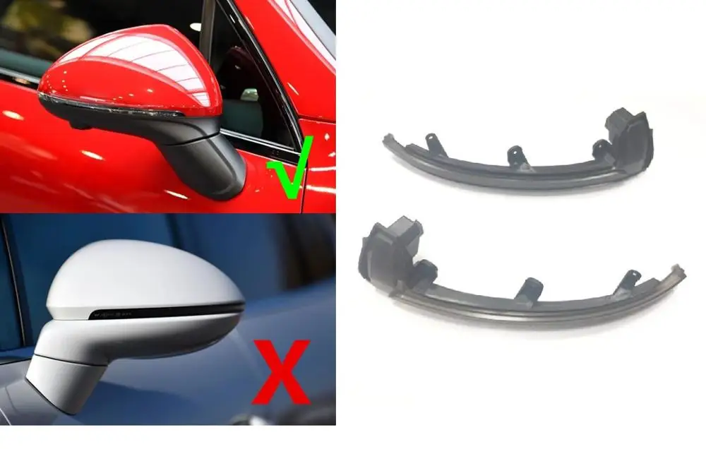 for Cayenne 958 E2 Для Porsche Cayenne 958 E2 2011- Динамический светодиодный поворотник последовательный свет поворота Автомобильные наклейки - Испускаемый цвет: for Cayenne 958 E2