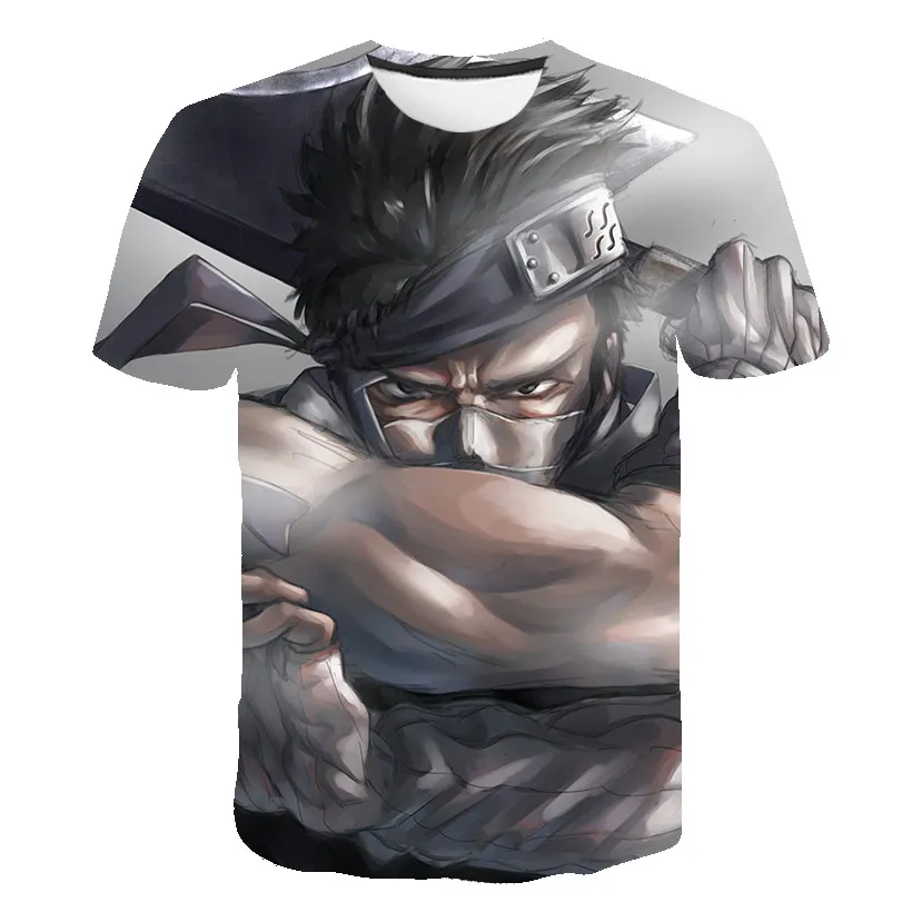 

Japan Harajuku Anime T-Shirt Summer Short Sleeve Shirt 4-14 Year Kids Clothes Cartoon Print Children Tee Baby Tops Boys T-Shirts