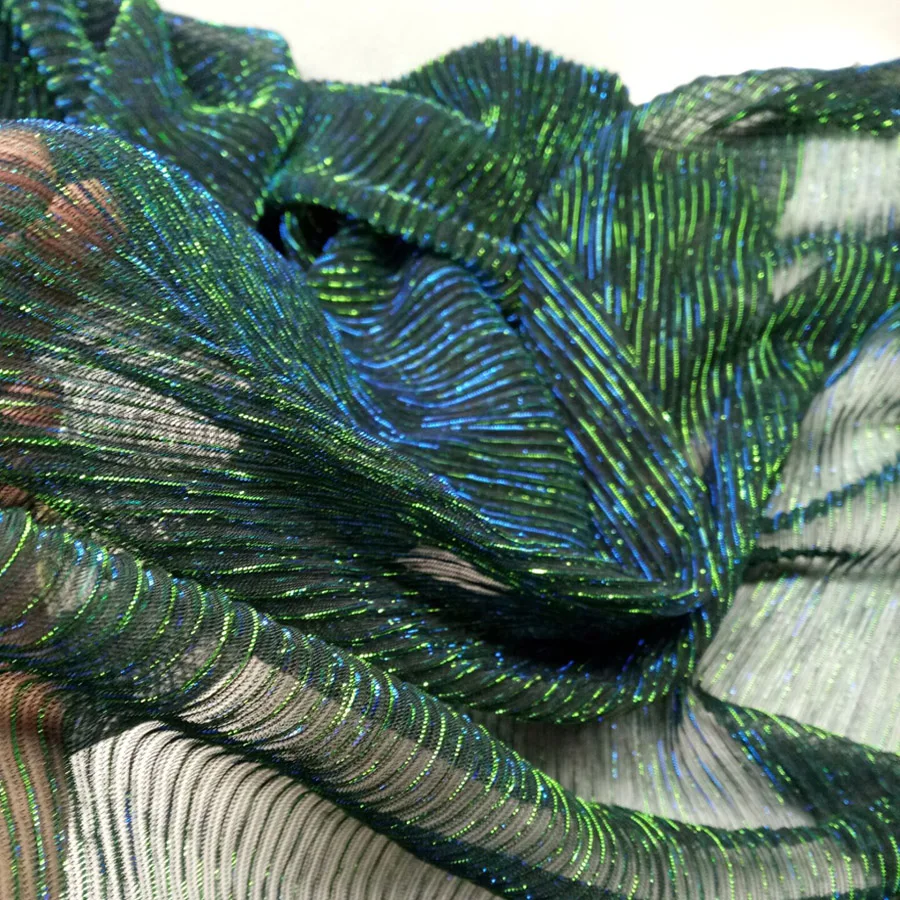 Платье Вечерние платья Блестящие измельченных ткани в складку тонкий блестящий