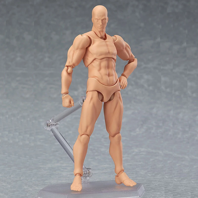 Многофункциональные подвижные фигурки SHFiguarts BODY KUN / CHAN серый/оранжевый цвет Ver ПВХ