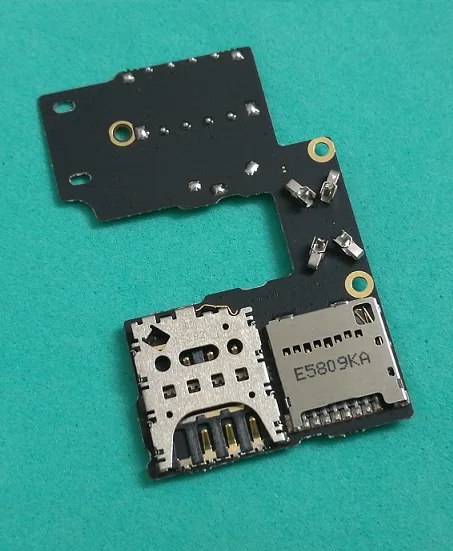 10 шт./лот двойной/одиночный для Motorola Moto G3 XT1055 XT1050 SIM держатель карт Micro SD