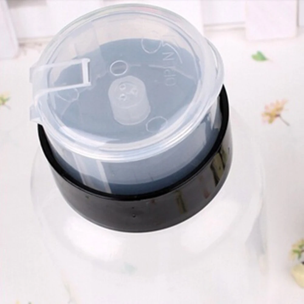 Диспенсер бутылки для ногтей Ацетон лак снятия макияжа Маникюрный Инструмент |