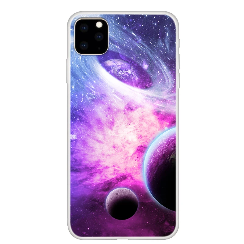 Тонкий силиконовый чехол для iPhone 11 Pro 11Pro ProMax 2019 5 8 Fundas Звездный мягкий XR X XS Max 6 6s 7