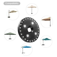 28led cordless patio umbrella pole light outdoor garden camping tent lamp with 3 brightness mode