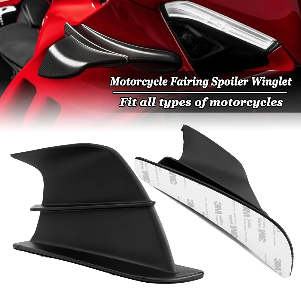 

Motorcycle Winglet Aerodynamic Wing Kit Spoiler For HONDA CBR650R CBR650F CBR500R CBR1000RR For BMW S1000RR For KAWASAKI H2 H2R