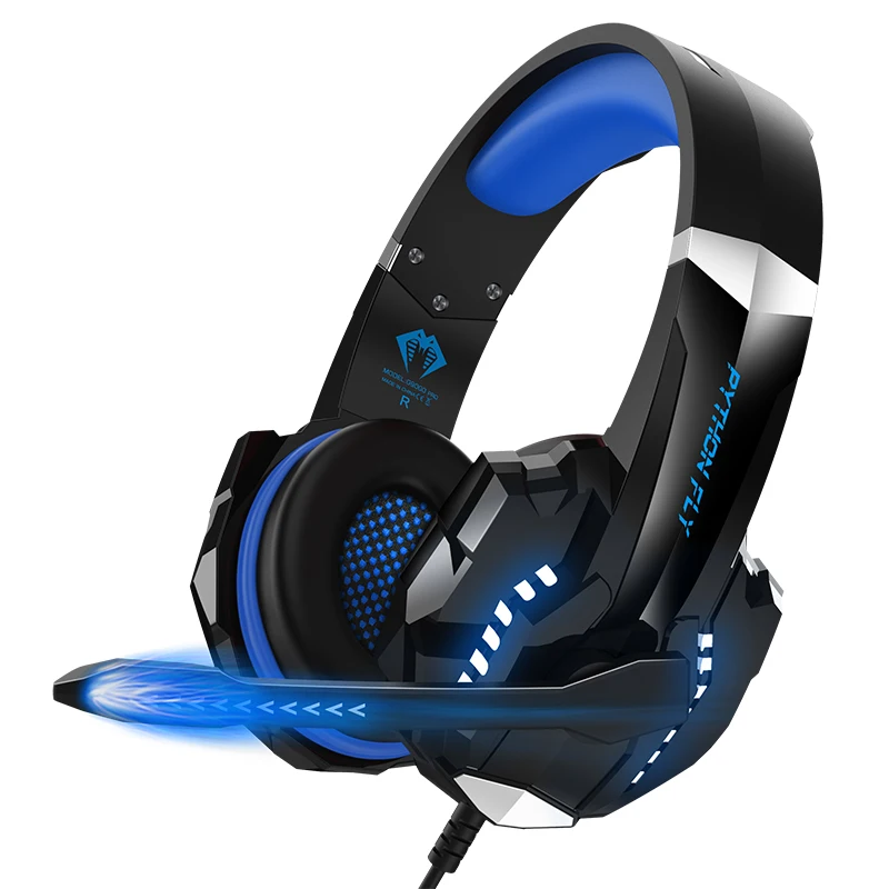 

G9000 Gaming Headset Headphone 3.5mm Stereo Jack with Mic LED Light for Xbox One S/Xbox one/PS4/Tablet/Laptop/Cell Phone