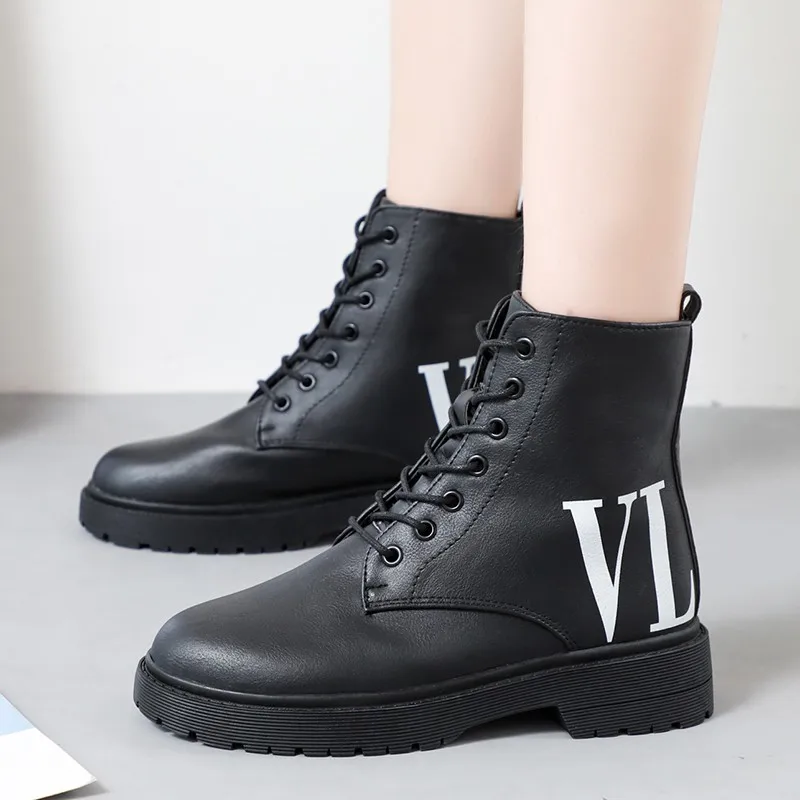 Новые зимние ботинки женские теплые толстые модные Челси кожаные с высоким