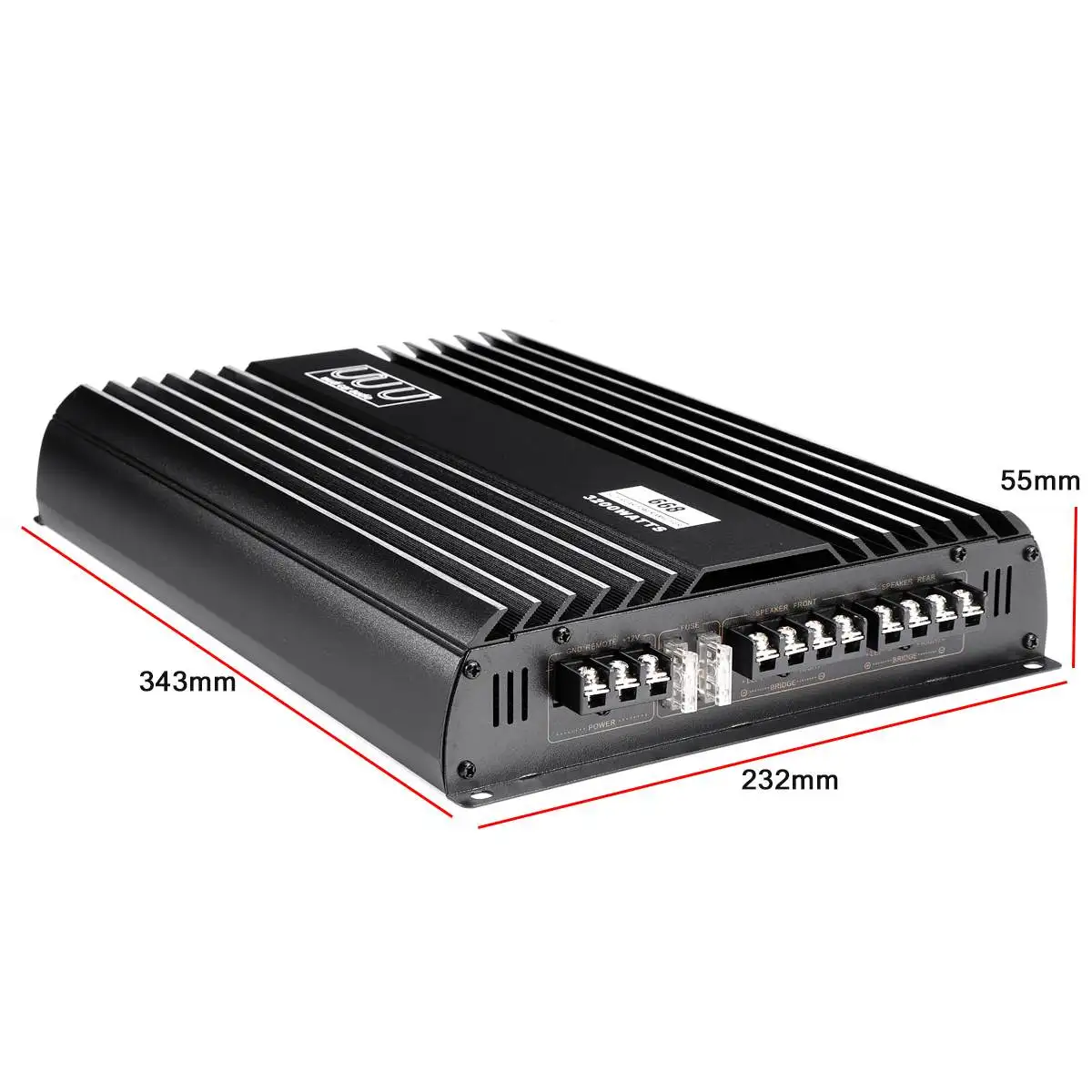 

3200W 12V 4.1 Channel Car Amplifier Vehicle Audio Car Speaker Stereo Audio Super Bass Subwoofer Prower Auto Amp