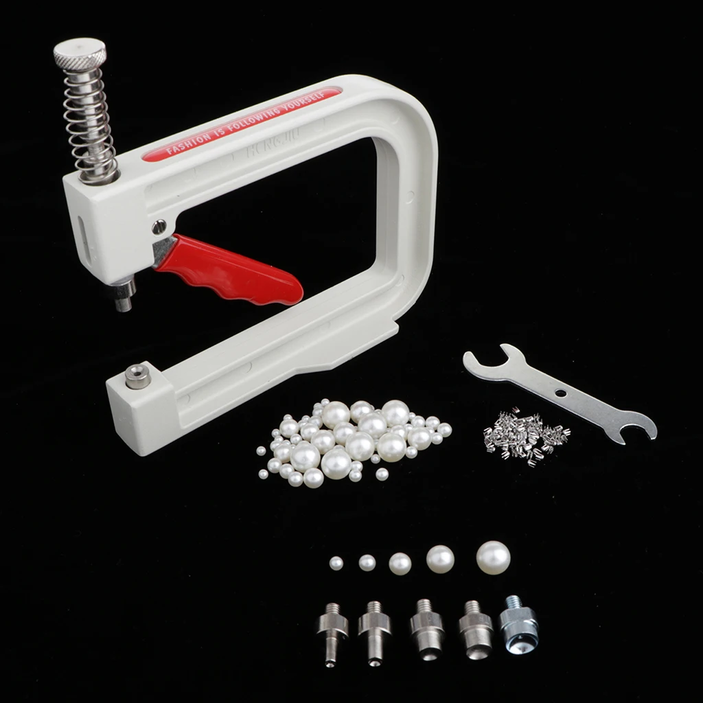 

DIY Pearl Setting Machine Manual Beading Machine No Hole Nailed Bead Machine
