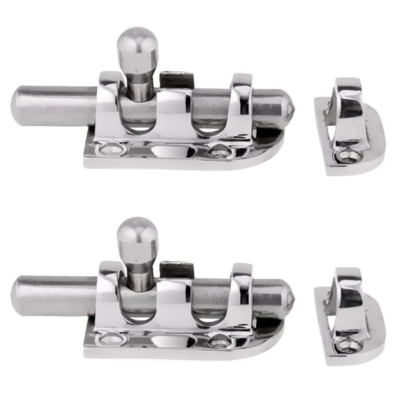 

316 прецизионные литые дверные болты из нержавеющей стали, зеркальные полированные коррозионно-стойкие дверные болты, морские металлически...