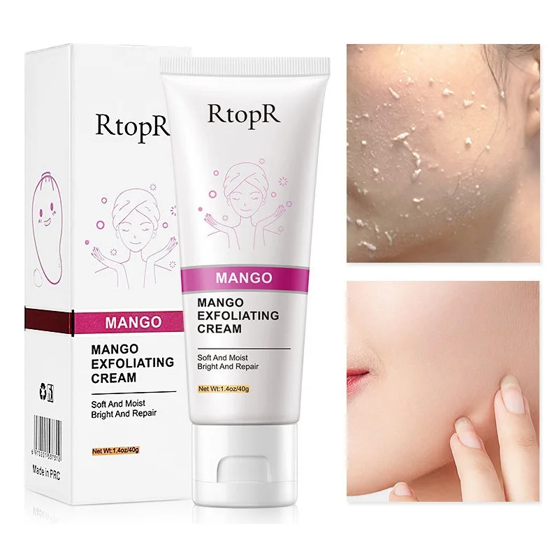 Mango отшелушивающий крем глубокое очищение отшелушивающие пилинг гель увлажняет