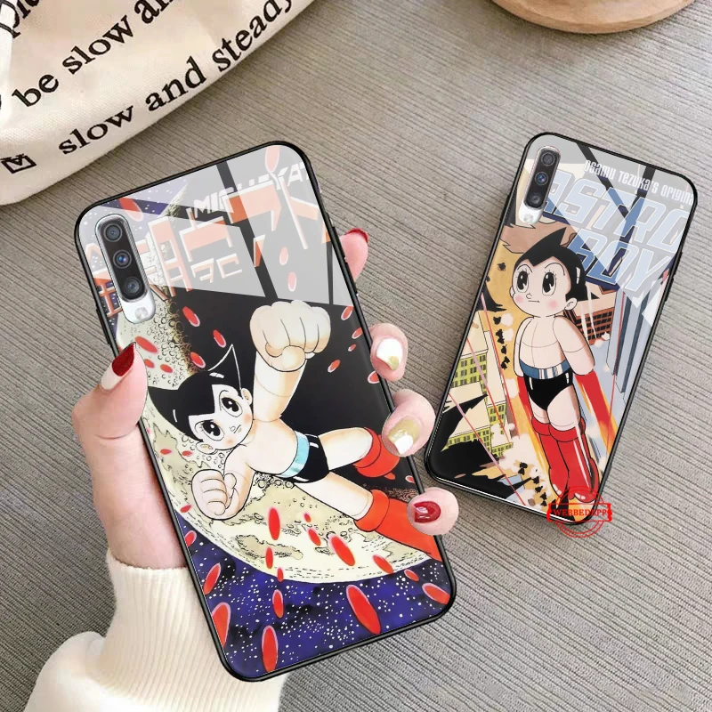 

Astro Boy Japanese Manga Anim Glass Case for Samsung S7 Edge S8 S9 S10 Plus A10 A20 A30 A40 A50 A60 A70 Note 8 9 10