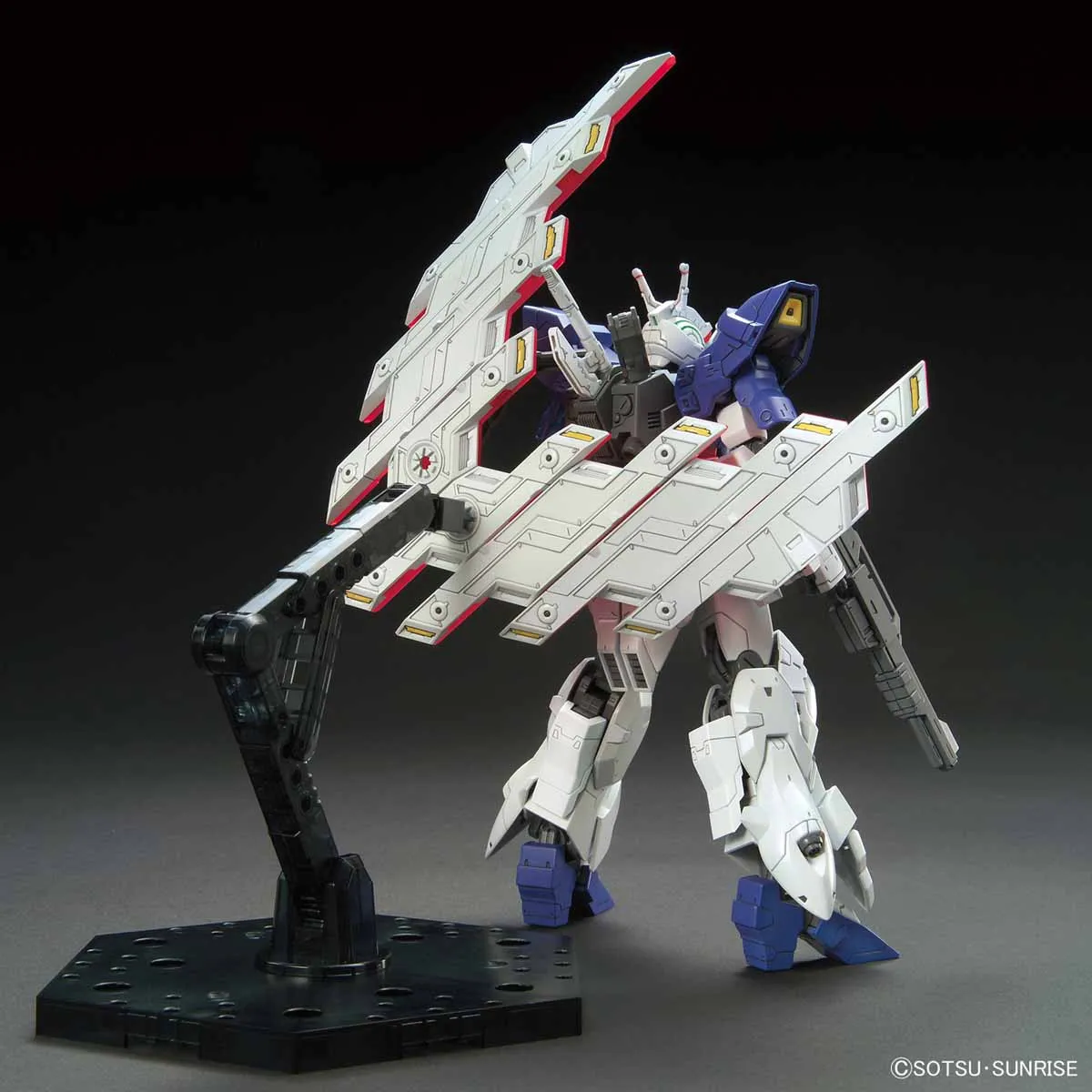 Мобильный костюм BANDAI HGUC 215 1/144 сборная экшн-фигурка Moon Gundam Astray игрушка для детей