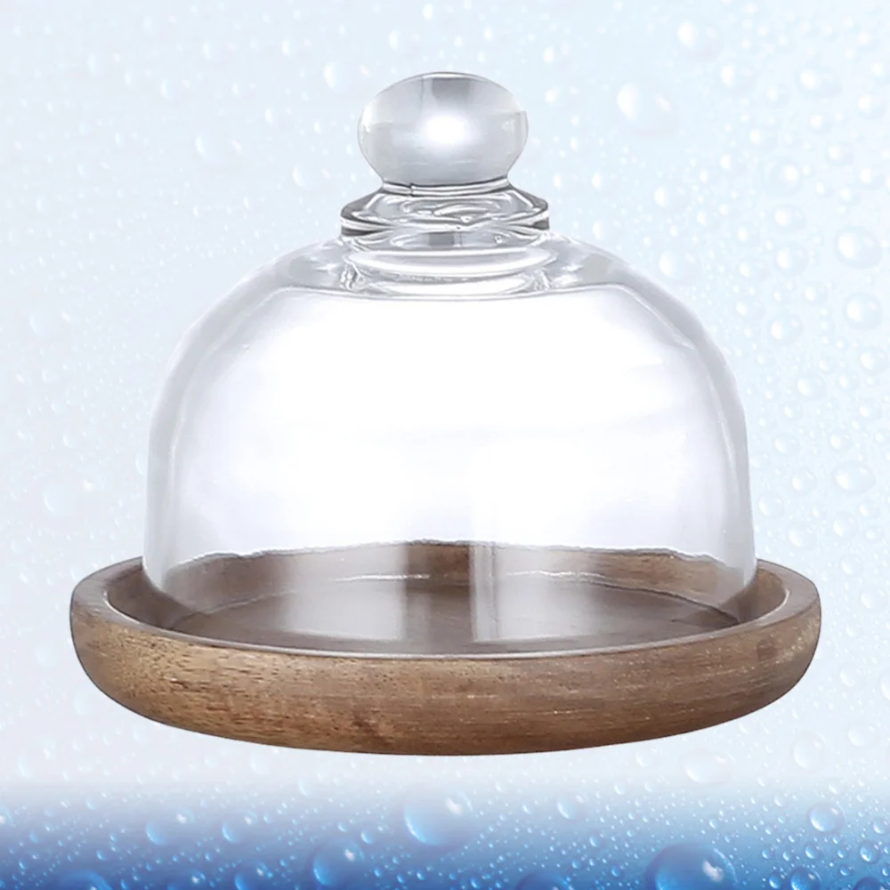 1 Набор деревянных мини подносов для десертов Плоская Круглая деревянная