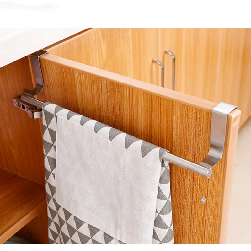 Дверь задняя вешалка для полотенец двойная Кухня висячая стойка быстросохнущая