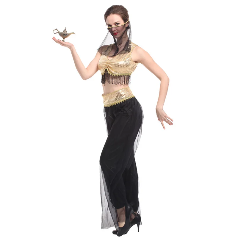 Женский костюм для танца живота Cleopatra принцессы вечерние костюмы Хэллоуина |
