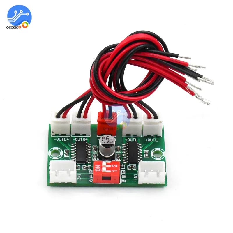XH A156 DC5V 4 канальный PAM8403 цифровой усилитель мощности доска 4*3 Вт Выход Усилитель