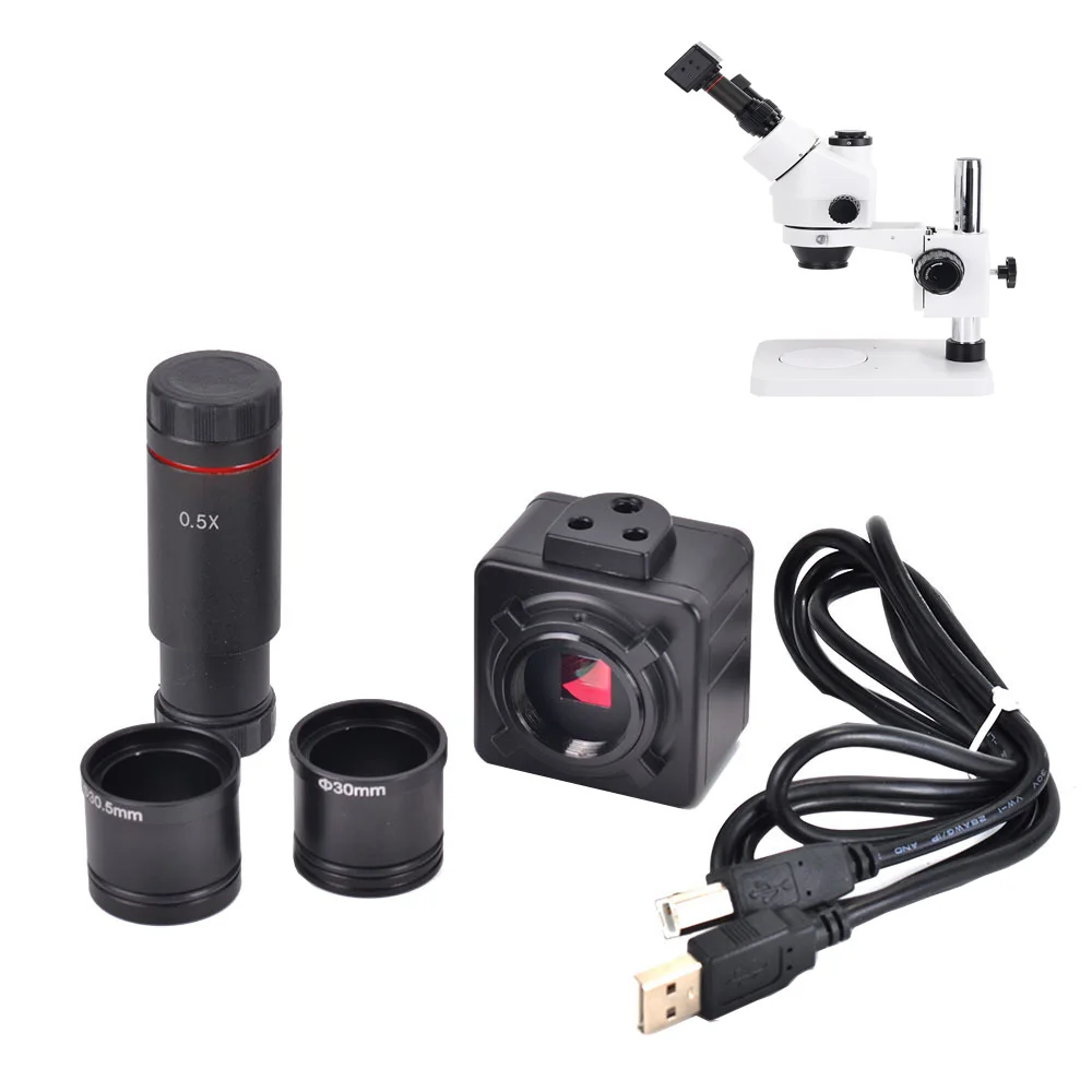 5MP КМОП интерфейс USB микроскоп Камера цифровой электронный окуляр Бесплатная