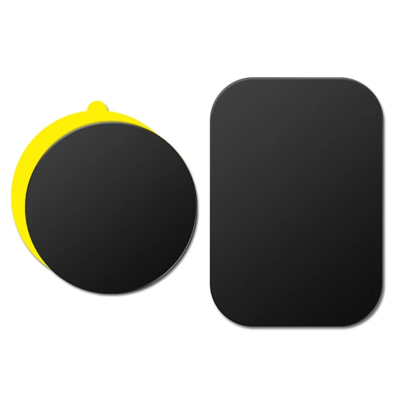 

Magnetic Disk Phone Stand Magnet Metal Plate Car Phone Holder Metal Plate Iron Sheets for Magnetic Car Phone Holder X37C