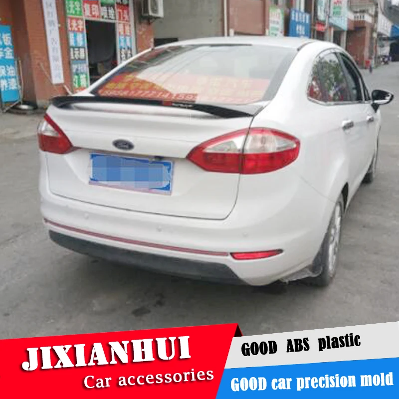 Спойлер для Fiesta 2006 2013 Ford sedan WDK спойлер из АБС пластика цвет заднего крыла