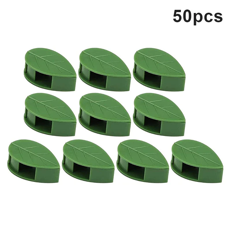 

10/50pcs Reusable Plant Support Garden Clips for Vines Vegetables Tomatoes Garden Greenhouse JA55