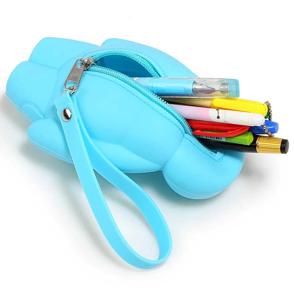 Новый силиконовый с буквенным принтом Большой Герой 6 Baymax Kawaii пеналы мульти