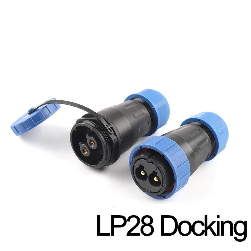 Водонепроницаемый соединитель LP/SP28 IP68, разъем для электрического авиационного провода, штекер «папа», без сварочных винтовых клемм