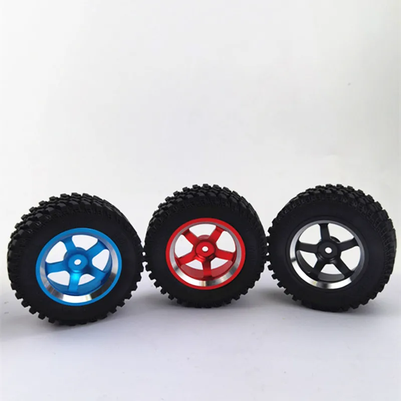 

for MN86K MN86KS MN86S MN G500 1/12 RC Car Upgrade Parts Metal Wheel Rim Hub with Rubber Tire Tyre 12mm Adapter