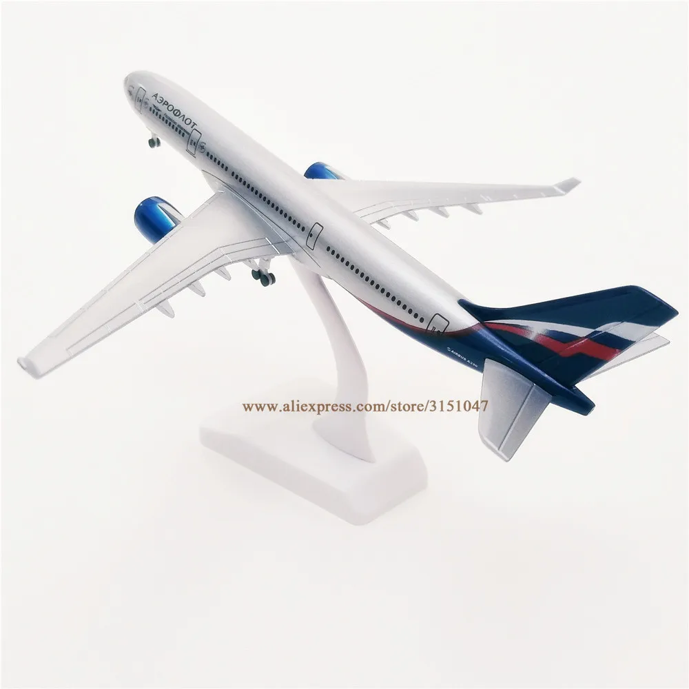 

20cm Air Russia Aeroflot Airlines A330 Airbus 330 Airways Airplane Model Alloy Metal Model Plane Diecast Aircraft
