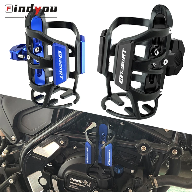 

For BMW R1200RT R1250RT R1200R R 1200 1250 RT R CNC Motorcycle Accessories Durable Beverage Water Bottle Drink Cup Holder Mount