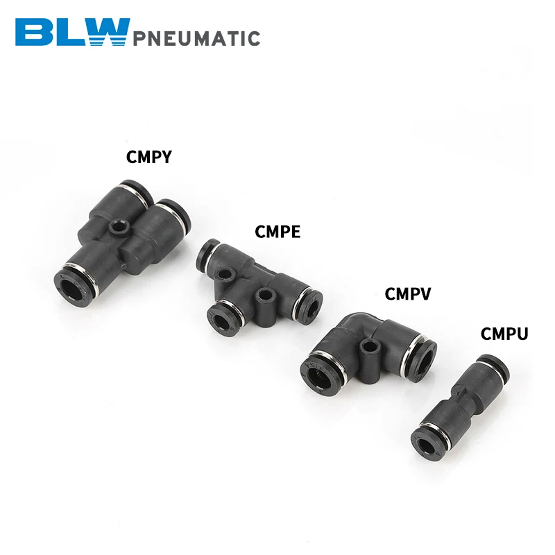 1PCS Pneumatic Mini Fitting CMPU CMPV CMPY CMPE Type 3 4 5 6 MM Hose For Air Regulating Valve Throttle Connection - купить по