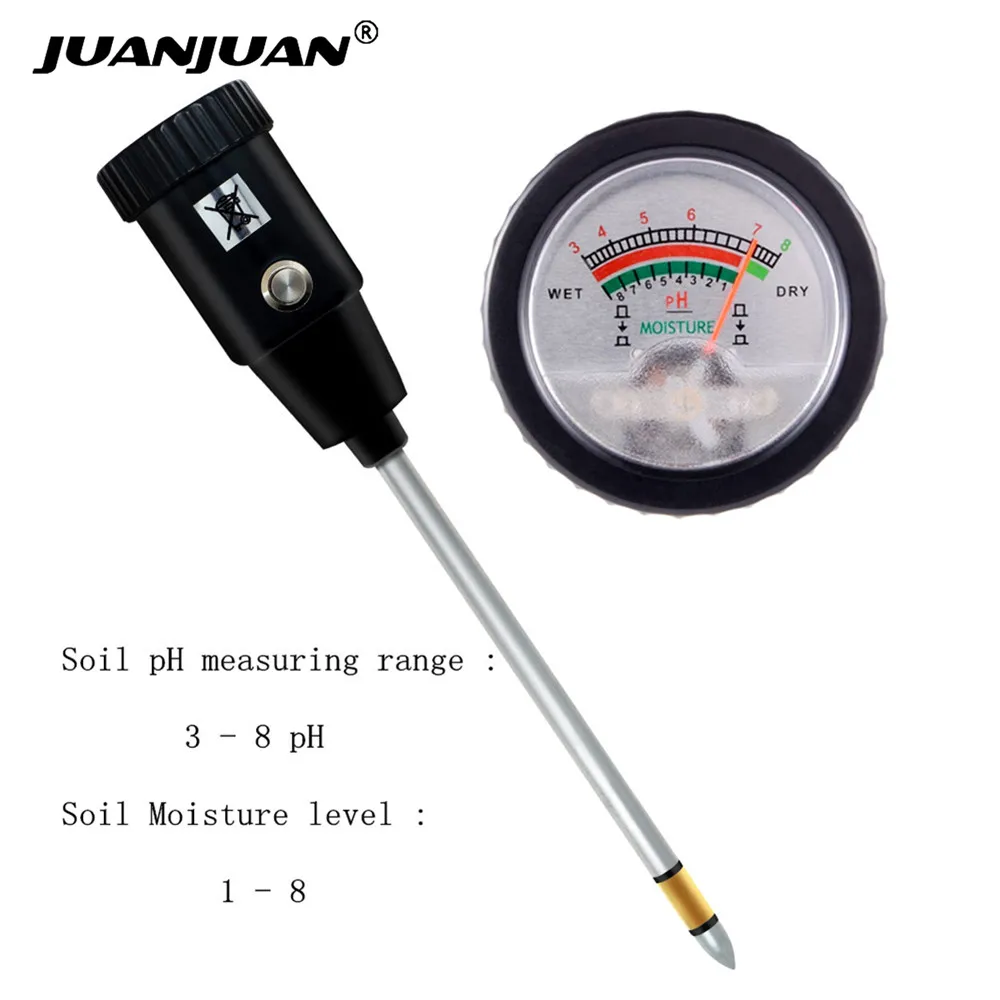 

Тестер pH и влажности почвы JUANJUAN