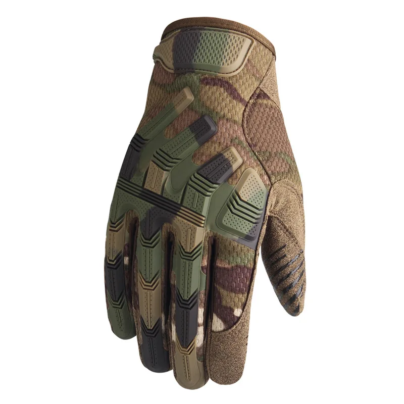 Tactical Military Gloves Army Paintball Shooting Airsoft Combat Bicycle Rubber Protective Anti-Skid Full Finger Glove Men Women multicam tactical military full finger gloves army paintball airsoft combat touch screen rubber protective glove men women new