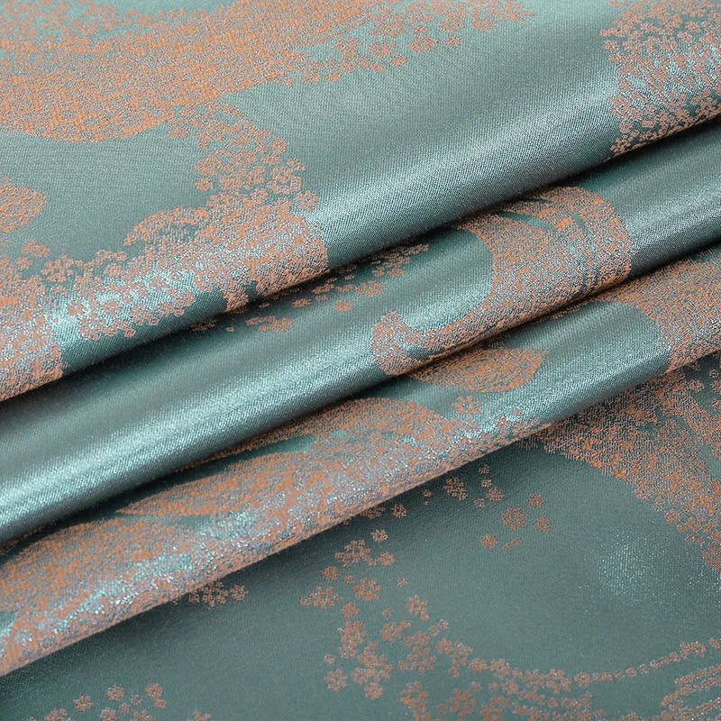 Lanlika Зеленый жаккардовый Комплект постельного белья роскошный Евро наволочка